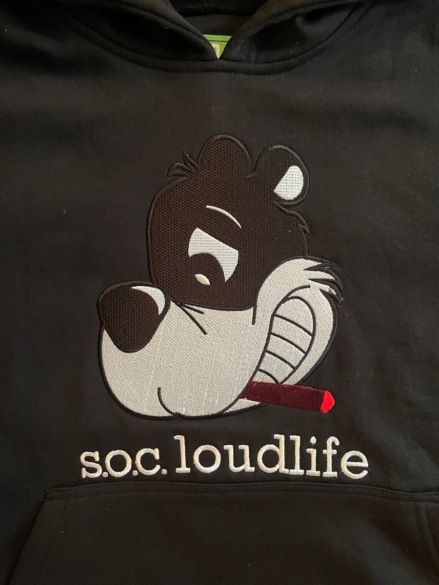 Image of Loudlife Louie “SkunkHead” Pullover hoodie