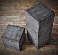 Wooden box Gray 30x30cm 