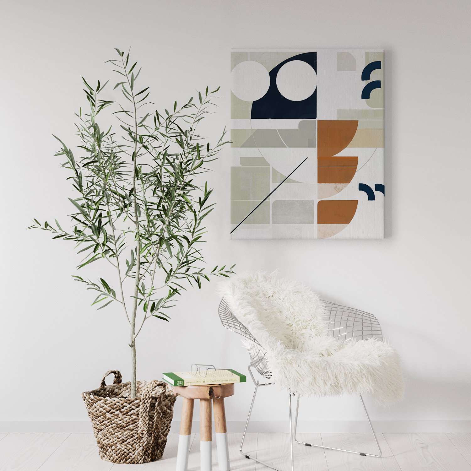 Image of Framework No. 2 Canvas Art Print