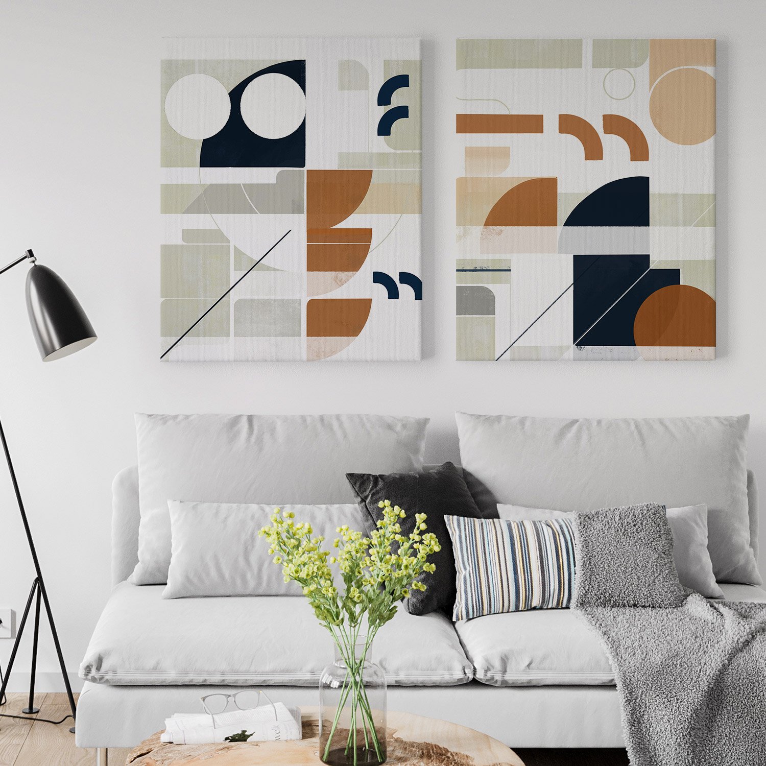 Image of Framework No. 2 Canvas Art Print