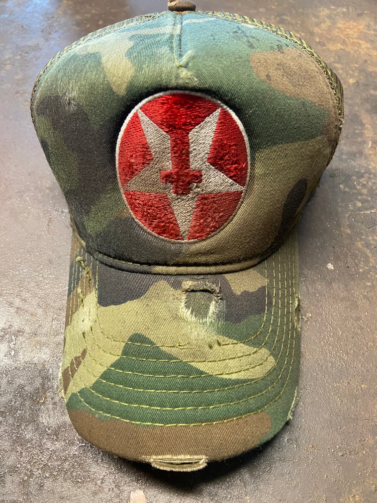 Image of Hellstar Camo SnapBack 