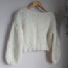 Oversized Moochy Knit Jumper Womans {Natural} 