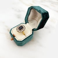 Image 1 of D Heirloom sapphire ring 