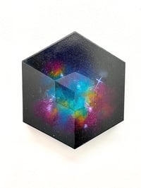 Image 4 of Miniture Imagined Nebula Triptych 