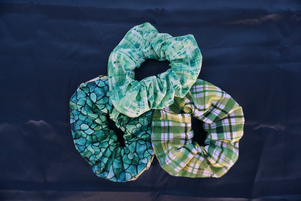 Image of Pattern Pack Scrunchies 