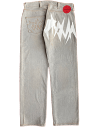 Image 1 of Phenomenon Gray Logo Denim