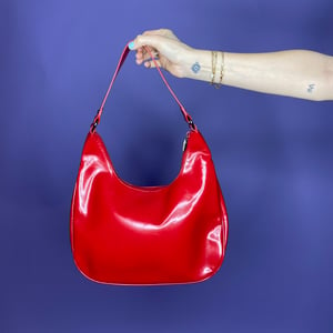 Nine West red leather bag