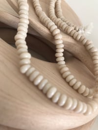 Image 3 of Cream Glass Beads - Small