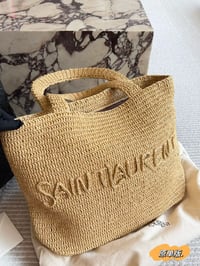 Image 1 of YȘL Straw Tote