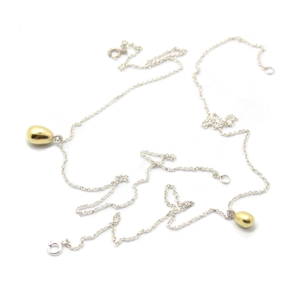 Image of TINY EGG NECKLACES