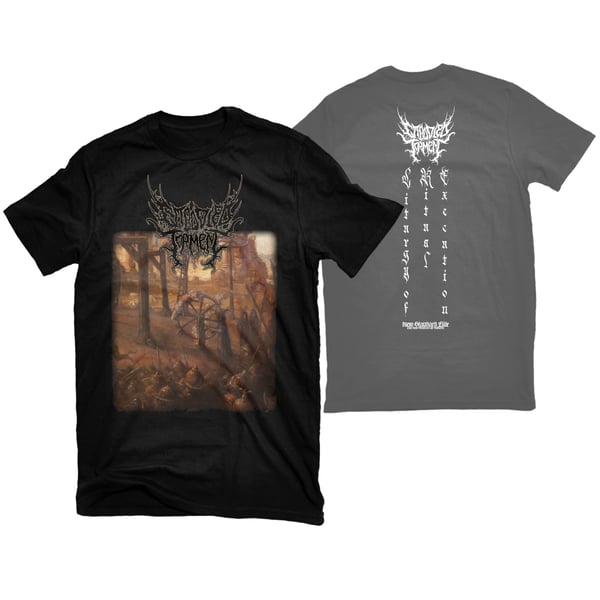Image of EMBODIED TORMENT "LITURGY OF RITUAL EXECUTION" T-SHIRT