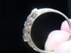 Edwardian Art deco 18ct yellow gold platinum diamond 0.45ct 5 stone ring