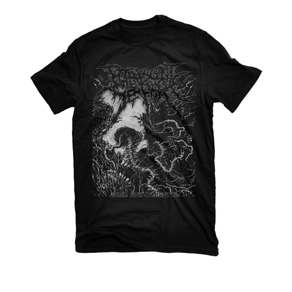 Image of PUTRESCENT SEEPAGE "DEAD AND DEMENTED" T-SHIRT