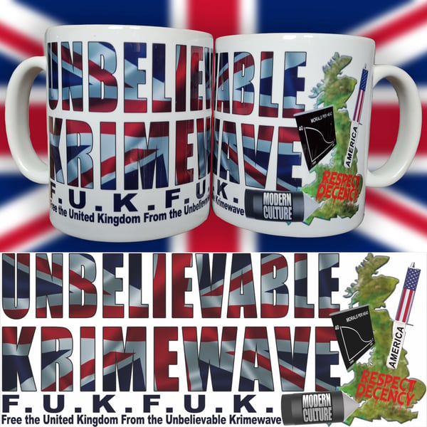 Image of UNBELIEVABLE KRIMEWAVE mug