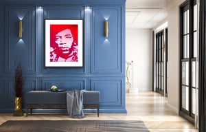 Jimi Red Haze - Limited Edition Print 1/25