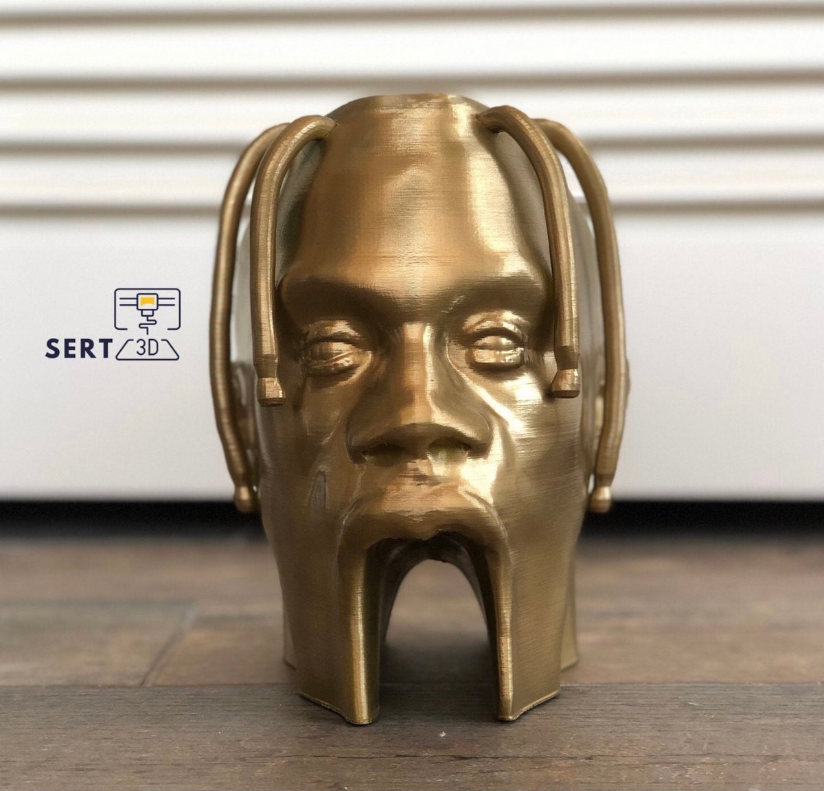 Travis Scott Astroworld Head Cover Album Figura stampata in 3D Giocattolo -   Italia