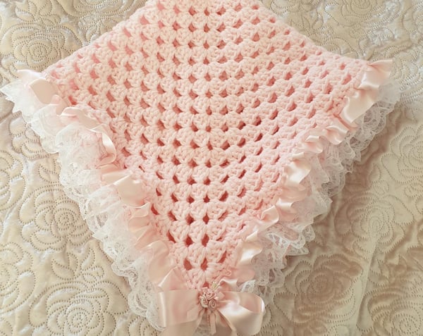 Image of Baby crochet blanket