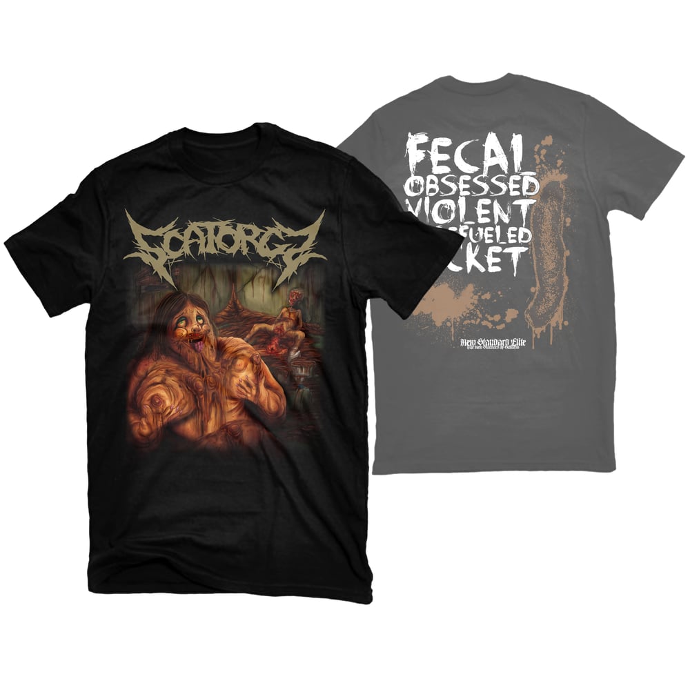 Image of SCATORGY "FECAL OBSESSED" T-SHIRT