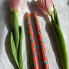 Rose Taper Candles