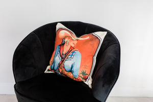 Image of 'Dolly' the Cowgirl Cushion Cover 