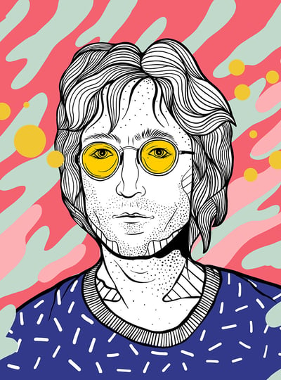 Image of John Lennon (The Beatles)