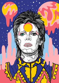 Image 1 of David Bowie (Ziggy Stardust) Print