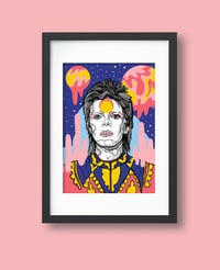 Image 2 of David Bowie (Ziggy Stardust) Print