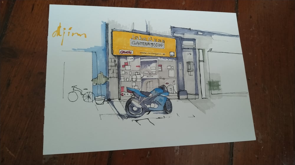 Image of John Gunn Camera store, Wexford street