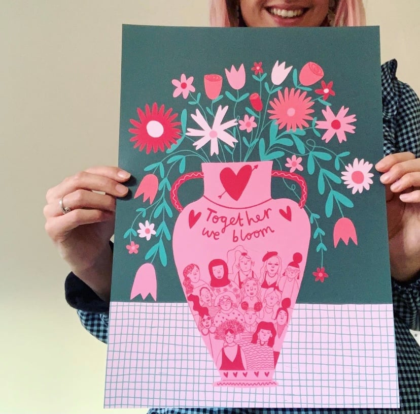 Image of Together We Bloom Print