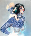 Inhale hate exhale love -Print-