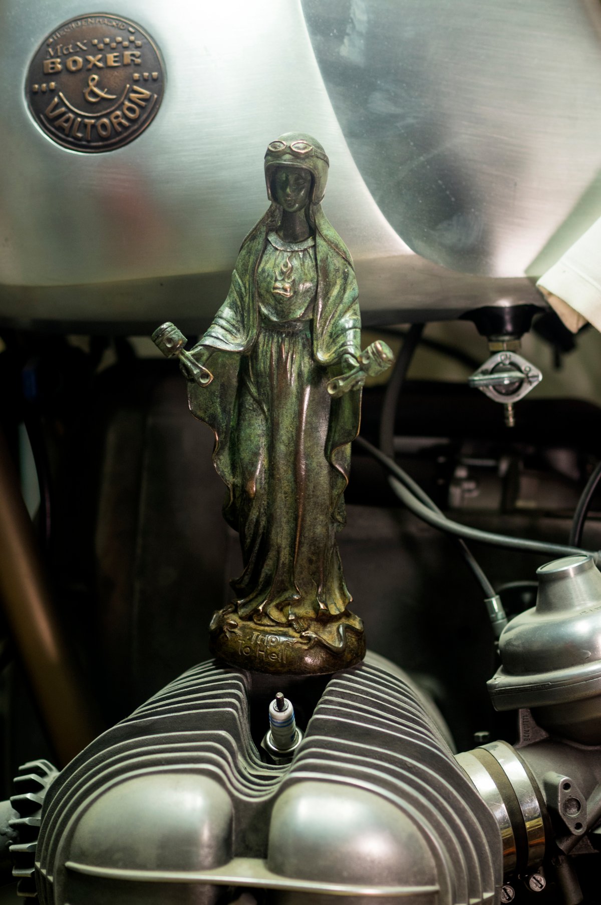 Image of Virgen de los Pistones© bronze limited edition