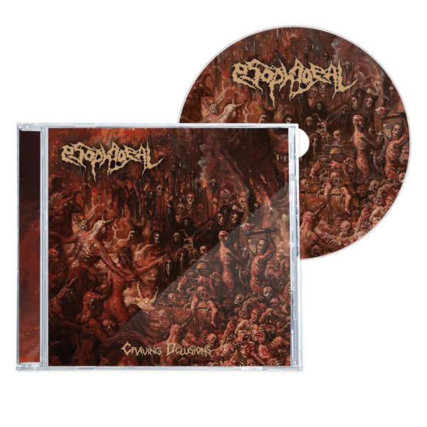 Image of ESOPHAGEAL "CRAVING DELUSIONS" CD