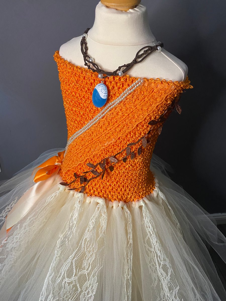 Baby moana tutu clearance dress
