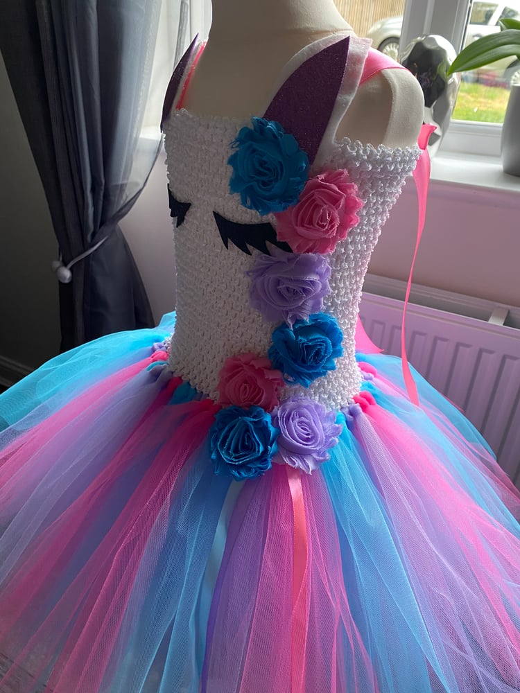 Unicorn Tulle Dress Tutu Beautiful
