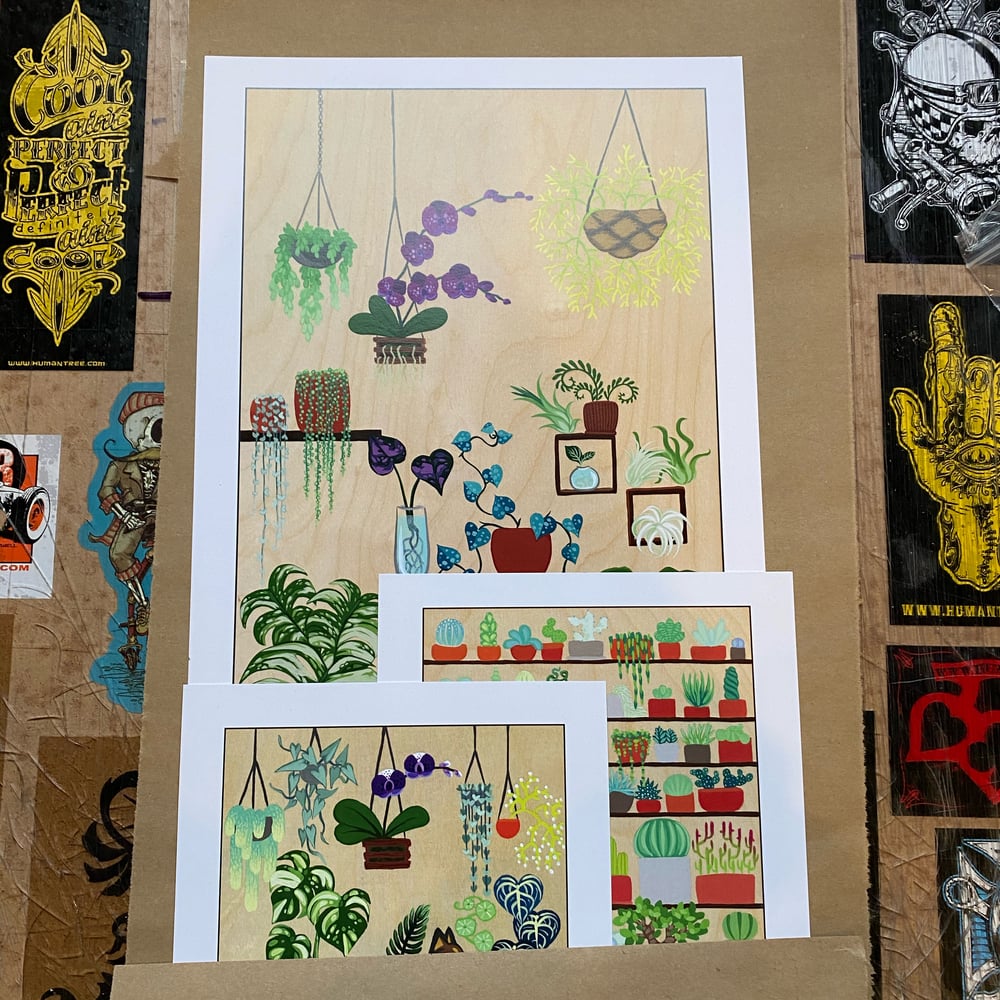 Image of Plant Print Package - 5 Prints