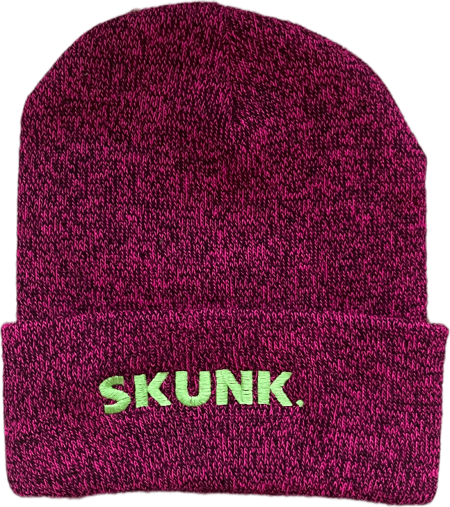 Image of Skunk. Speckled beanies 