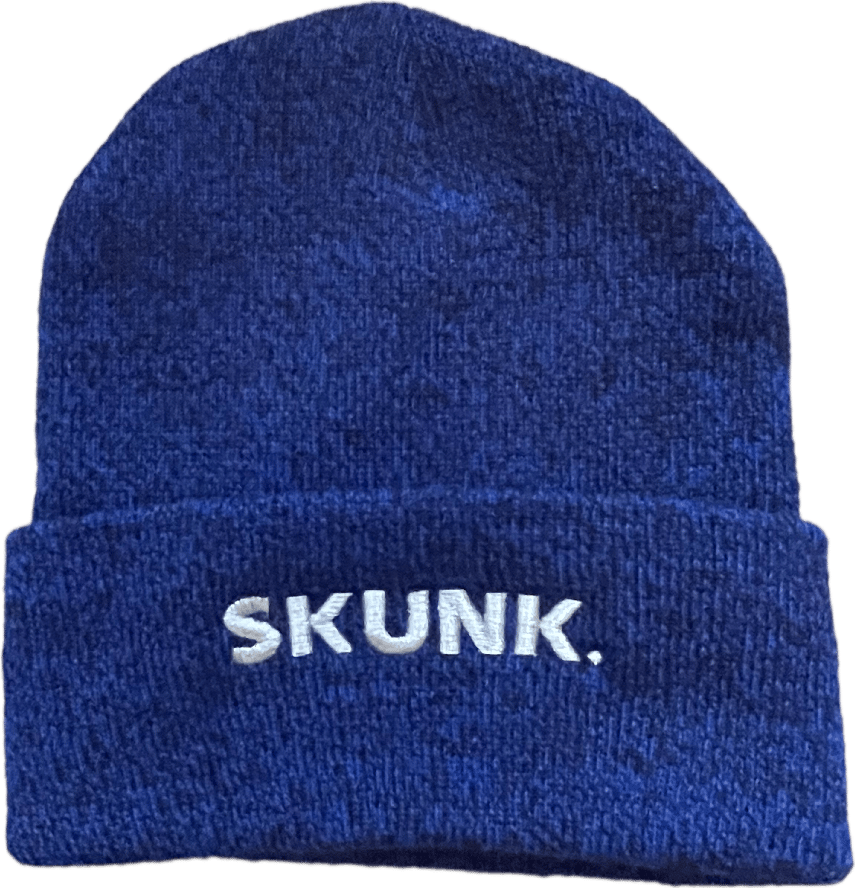 Image of Skunk. Speckled beanies 