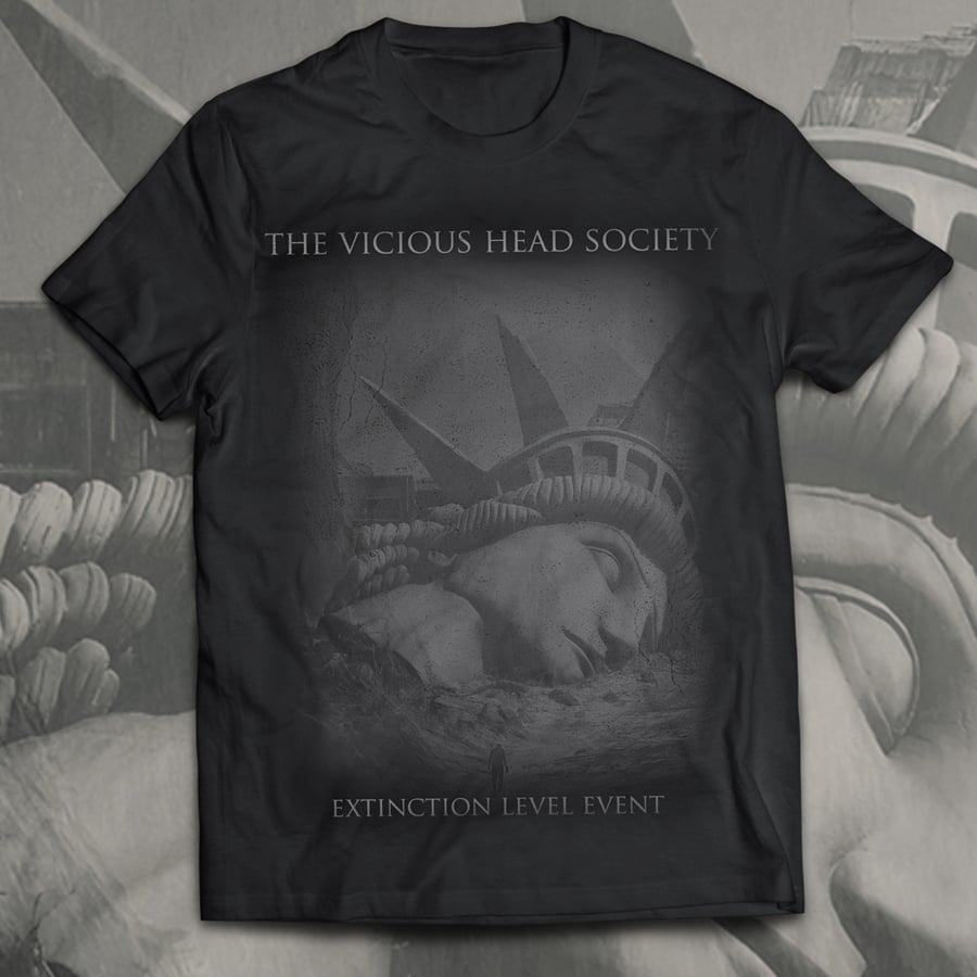 Image of The Vicious Head Society - 'Extinction Level Event' T-Shirt