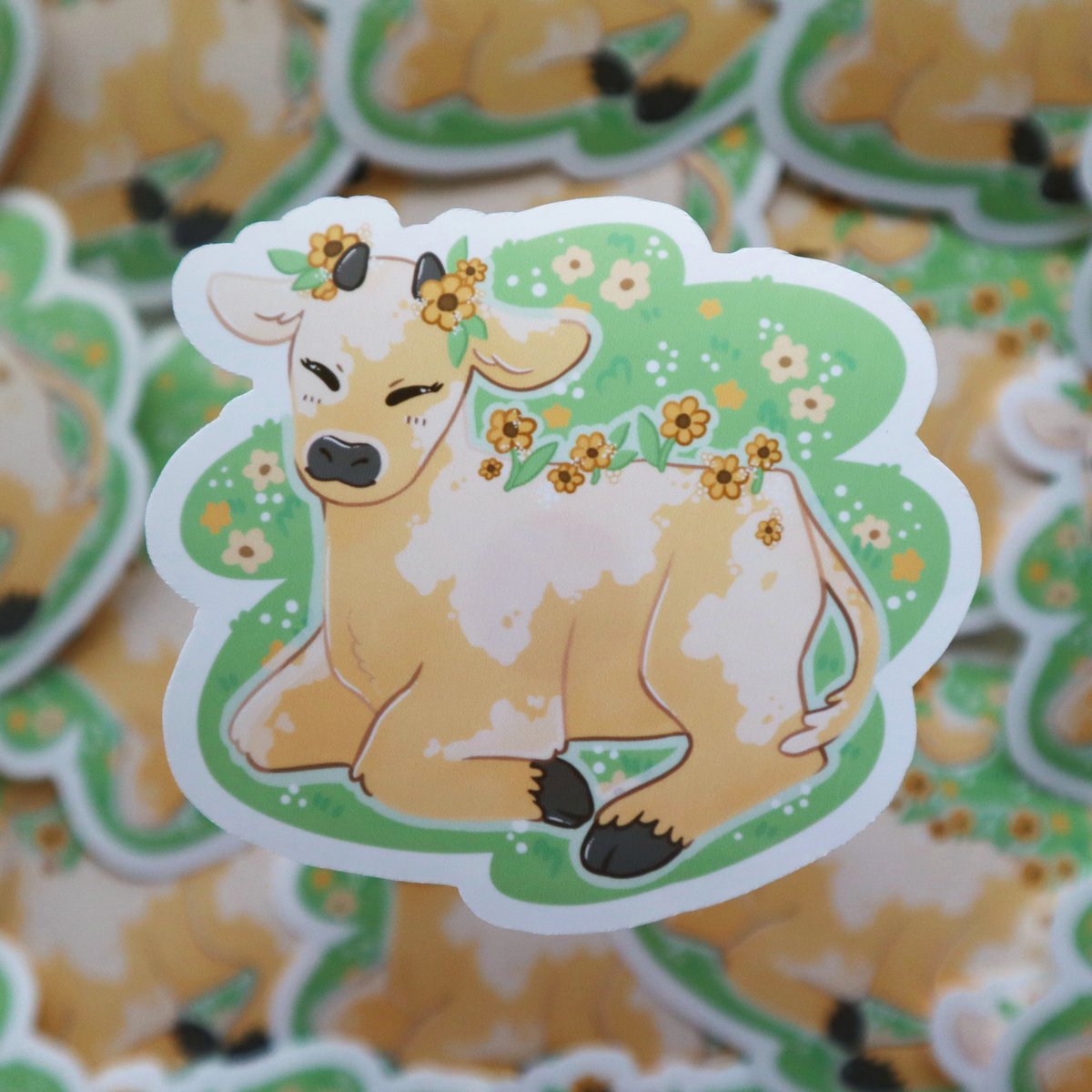 LAST CHANCE ☆ Moobloom Sticker | tirameowsu