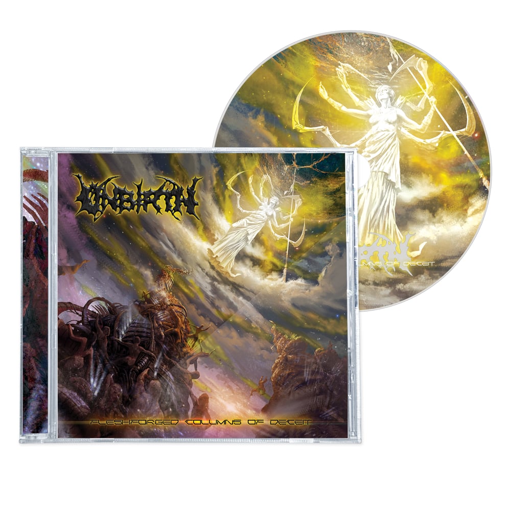 Image of UNBIRTH "FLESHFORGED COLUMNS OF DECEIT" CD