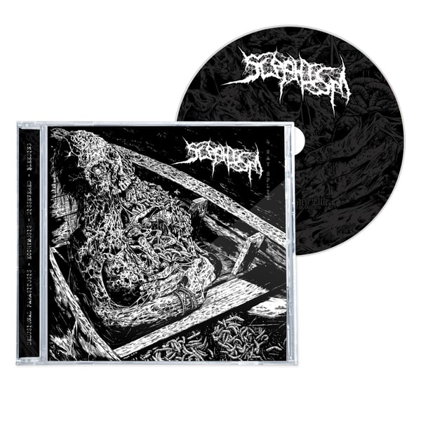 Image of SCAPHISM "4-Way Split" CD