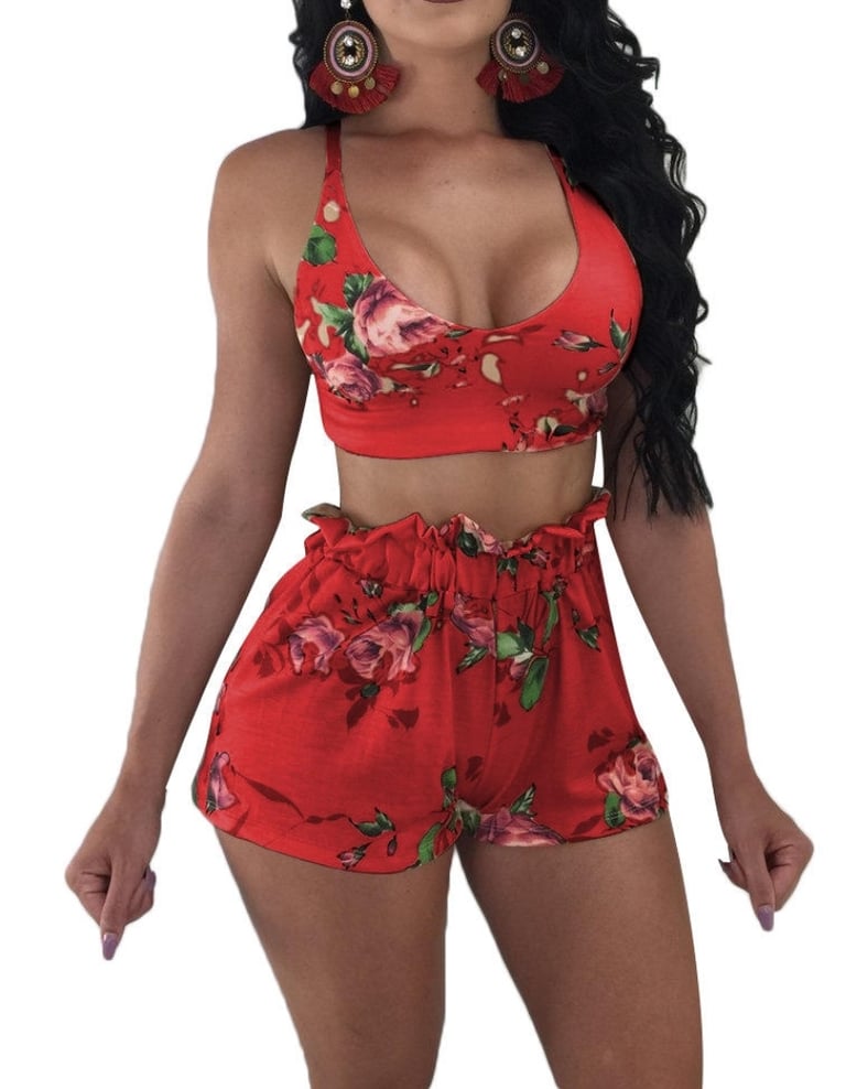 Floral 2-Piece Short Set Image 4