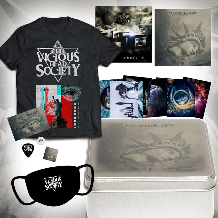 Image of The Vicious Head Society - 'Extinction Level Event' Time Capsule *Limited Edition Box Set*