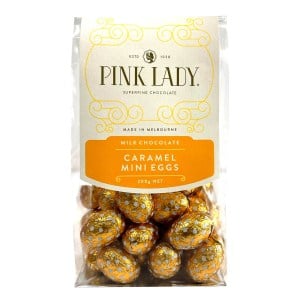 Image of Pink Lady Caramel Mini Eggs (200 g)