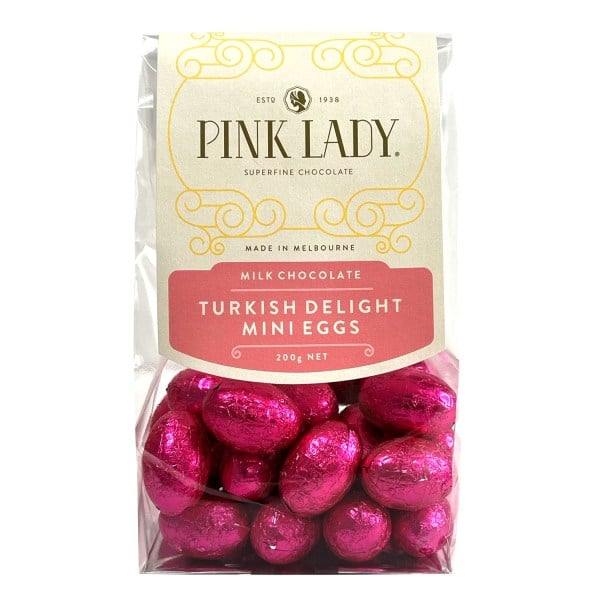 Image of Pink Lady Turkish Delight Mini Eggs (200 g)