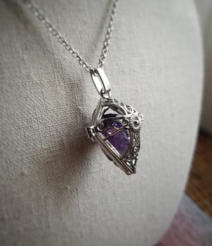 Image of Silver Stone Locket