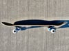 Blue Stained Complete Skateboard w/ Metallic BlueTrucks