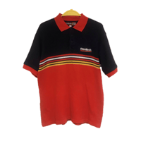Reebok 4 tone Navy Polo