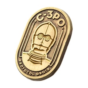 Star Wars C-3PO Metal Pin