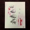 too many fleas (original screenprint)